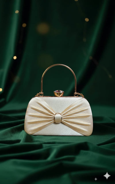 cream bow